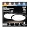 Feit Electric Feit EDGELIT 1.4 in. H X 11 in. W X 11 in. L Matte Black Black LED Flat Panel Light Fixture FP11EX6WYBK2 - alternate 1